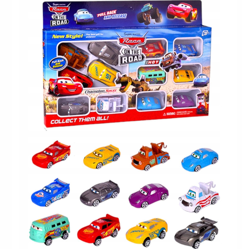 Sada Auta 12 ks Kaskadér Burák | Cars