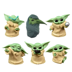 Figurka BABY YODA Star Wars 6 ks