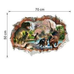 samolepka na zeď Dinosauři Jurský Park