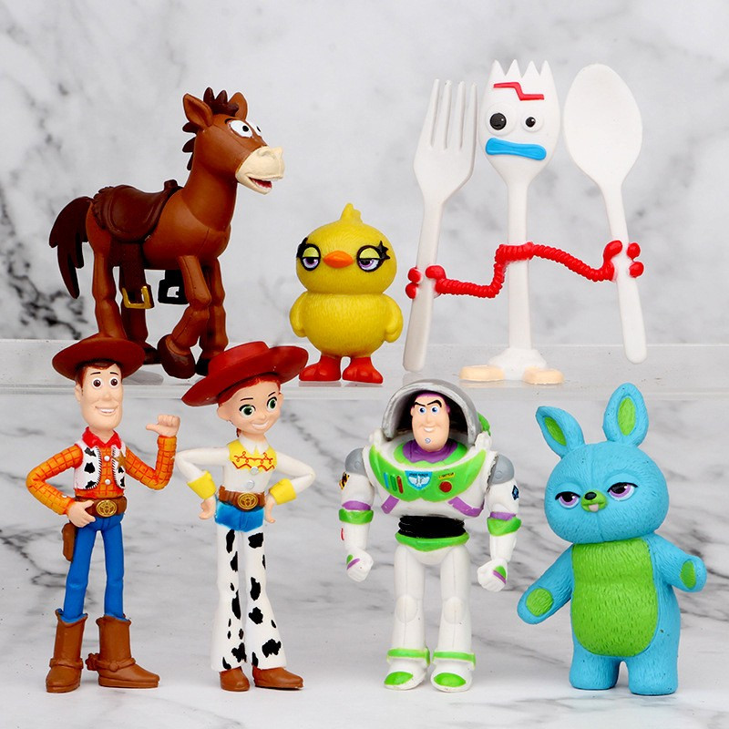 Figurky Toy Story 7 ks Vidlík