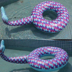 Nafukovací kruh s ocasem mořské panny do bazénu