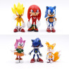 Krásné figurky Ježek Sonic 6 ks