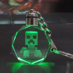 Přívěšek na klíče Green Creeper Minecraft