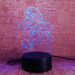 3D LED Lampička Super Mario