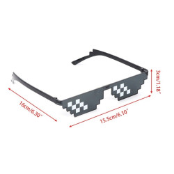 Sluneční brýle MLG Thug Life Gangsta - černý