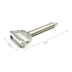 Hliníková škrabka 2v1