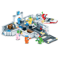 Stavebnice a figurky Základna Among Us k LEGO