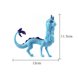 8 ks figurek z nové pohádky Raya a Drak