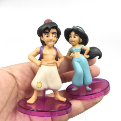 Figurky Aladin s princeznou Jasmína 8 ks