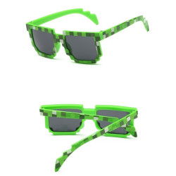 Sluneční brýle Minecraft - zelené
