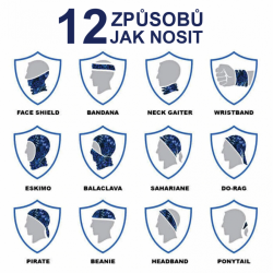 Nákrčník | šátek - Česká Republika