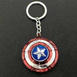 Přívěšek na klíče Kapitán Amerika štít