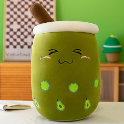Plyšák Bubble Tea Avokádo zelený 35 cm