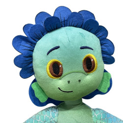 Plyšák Luca Paguro mořská příšera 45 cm  - obličej