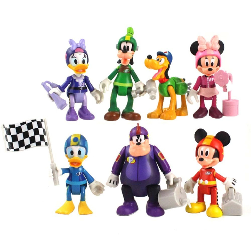 Figurky Mickey Minnie Goofy a kamarádi 7 ks