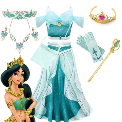 Dětské dívčí šaty Jasmína - Aladin a doplňky 120