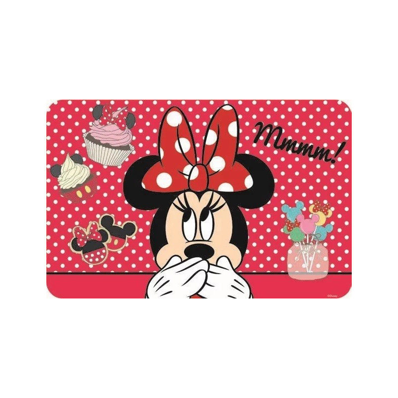 Jídelní Podložka Minnie Mouse puntíky 43x28 cm