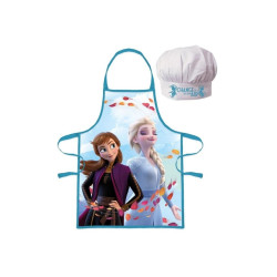 Dětská zástěra s kuchařskou čepicí Ledové Království | Frozen Elsa a Anna