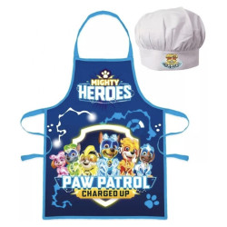 Dětská zástěra s kuchařskou čepicí Tlapková Patrola Heroes