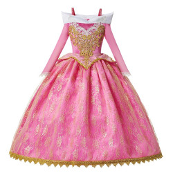 Dětské dívčí šaty Šípková Růženka a doplňky 110 - 130
