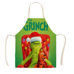 Dětská zástěra Grinch Vánoce