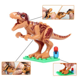Figurky Jurský Svět Dinosauři k LEGO 12 ks Tyrannosaurus