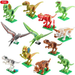 Figurky Jurský Svět Dinosauři k LEGO 12 ks