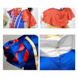 Dětské dívčí šaty Sněhurka a doplňky