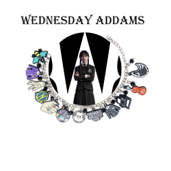 Náramek Wednesday Addams