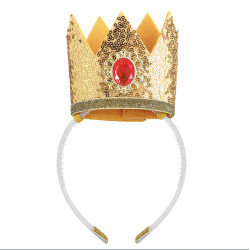 Dívčí šaty princezna Peach Super Mario a doplňky 110 - 130