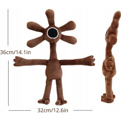 Plyšák Roblox Rainbow Friends Hnědý 36 cm