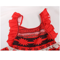 Dívčí šaty Odvážná Vaiana a doplňky 110 - 140