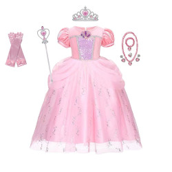 Dětské dívčí šaty princezna Ariel a doplňky 130