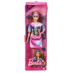 Figurka Barbie modelka s kšiltem 26 cm
