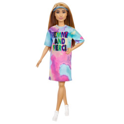 Figurka Barbie modelka s kšiltem 26 cm