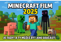 🎥 Minecraft míří do kin! Připrav si krumpáč a batoh – dobrodružství začíná! ⛏️🎒
